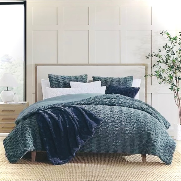 UGG Bedding Ugg King Koolaburra Balsam Slate Elladine Faux Fur